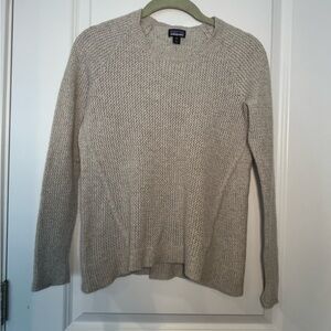 Women’s Patagonia Light Gray Cashmere Sweater